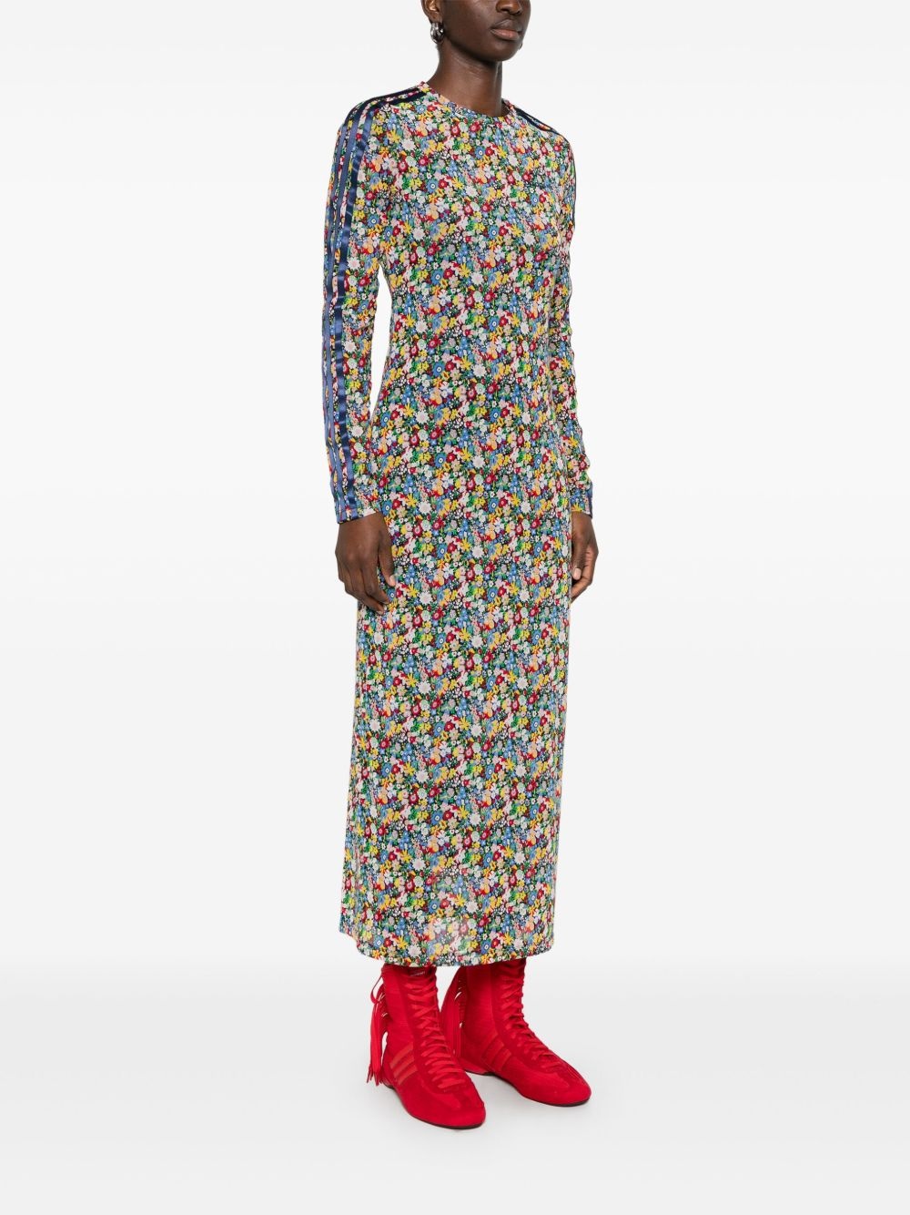 x Liberty London mesh midi dress - 3