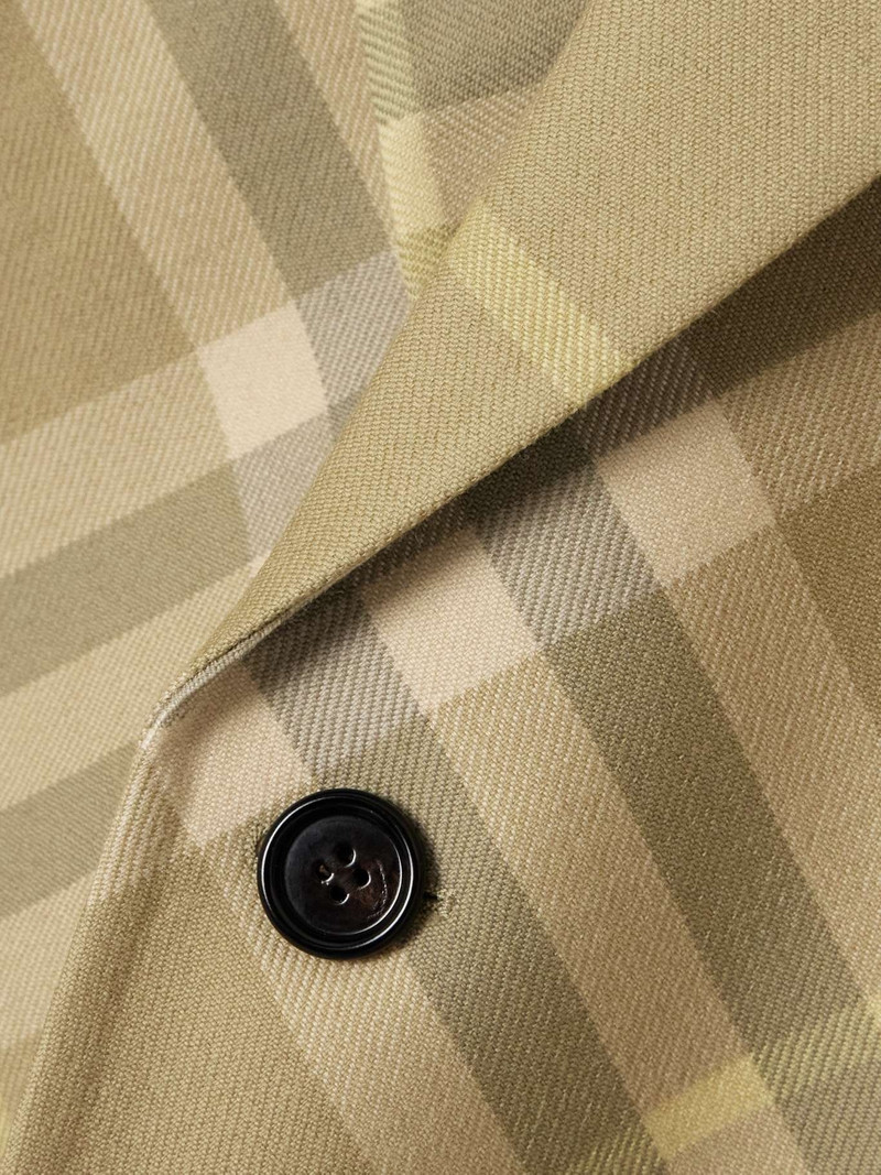 Checked wool blazer 4