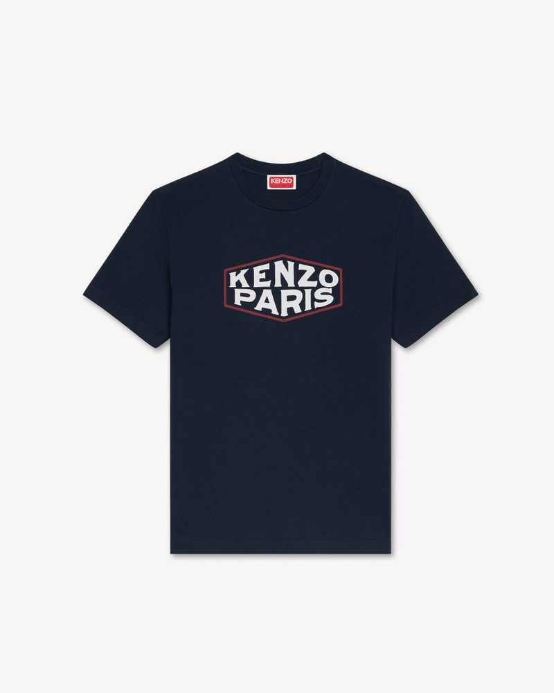 'KENZO Paris Frame' embroidered T-shirt in cotton 1