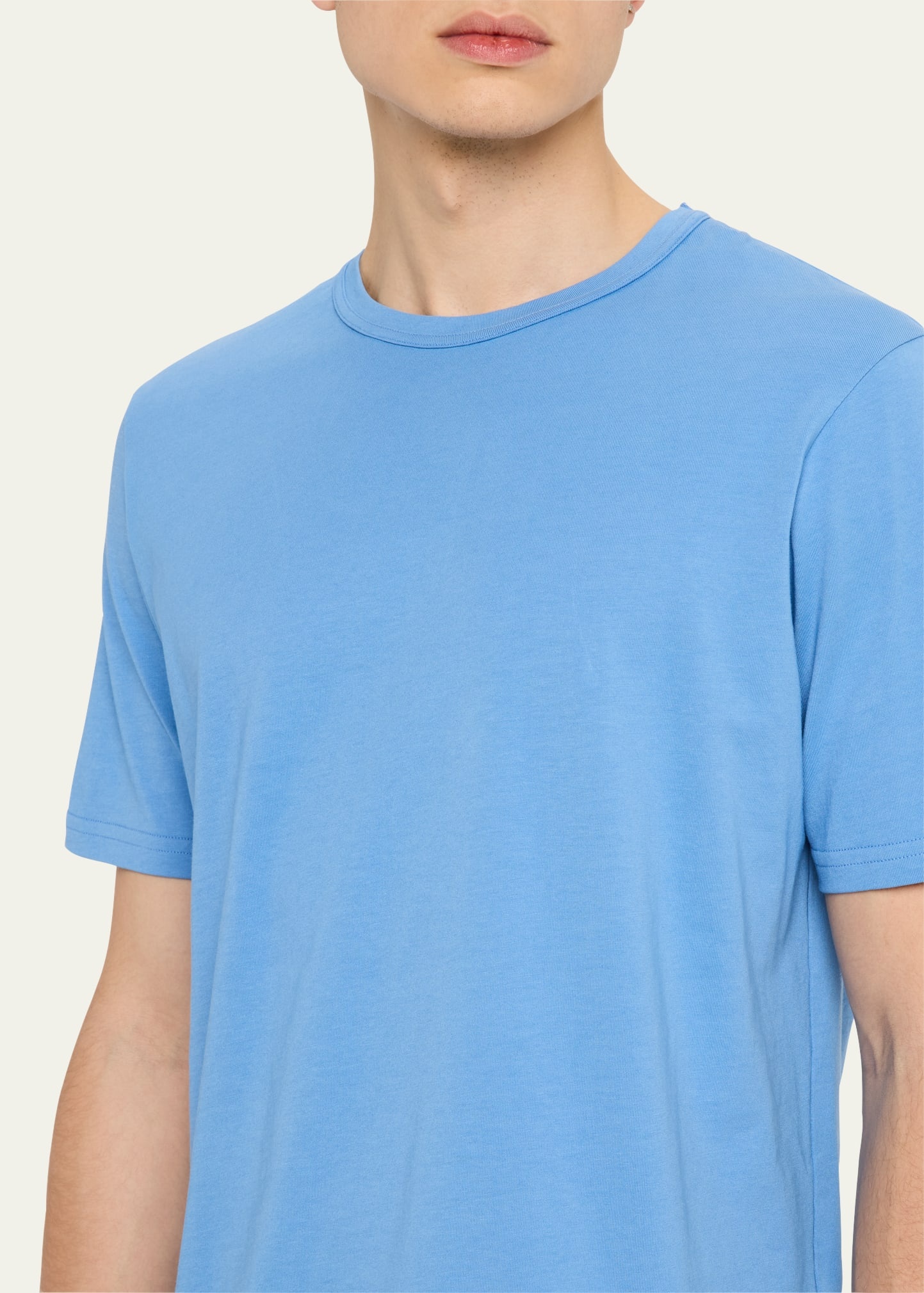 Men's Bandeira Fine Cotton Jersey Crewneck T-Shirt - 5