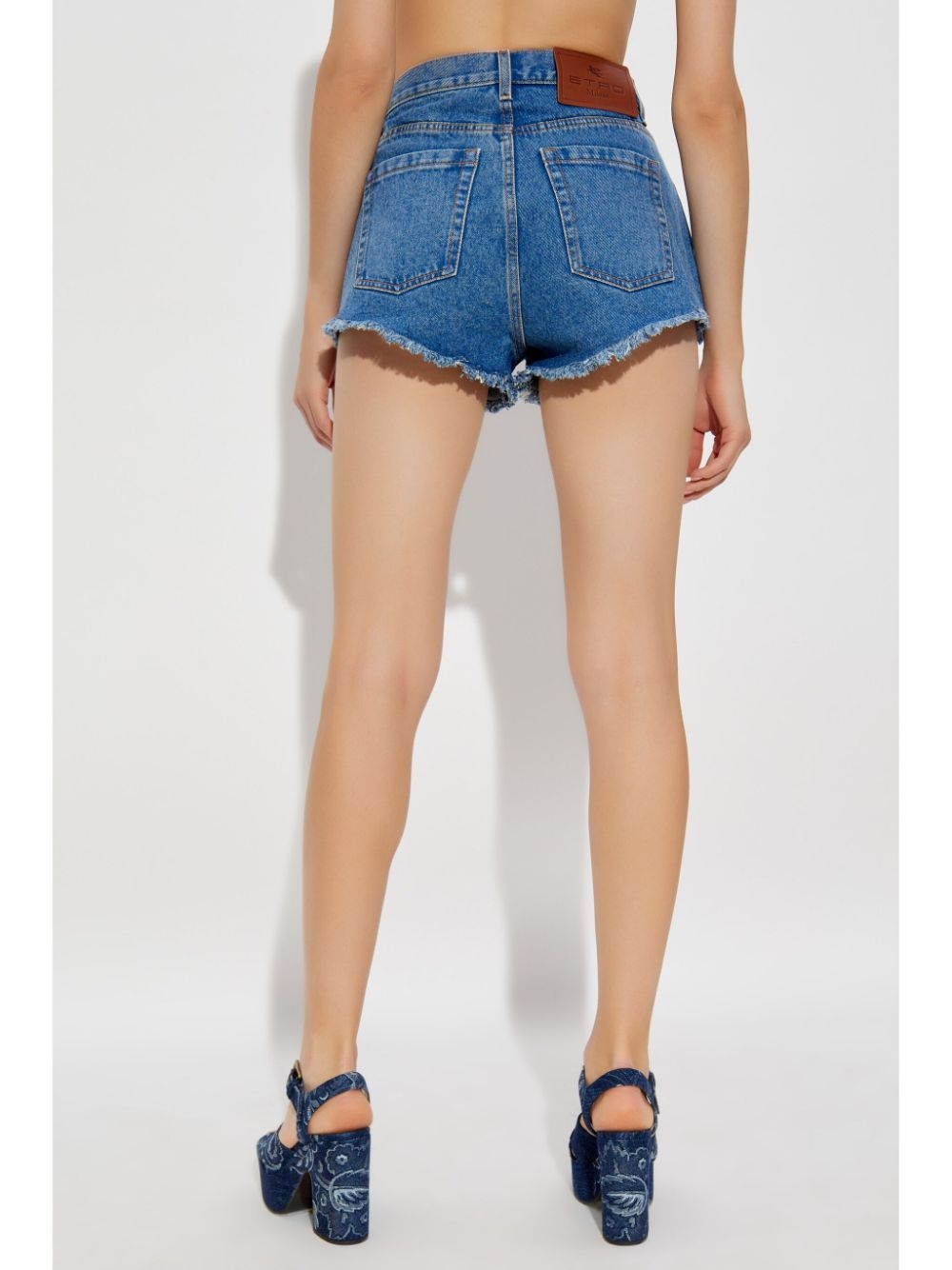 denim shorts - 4