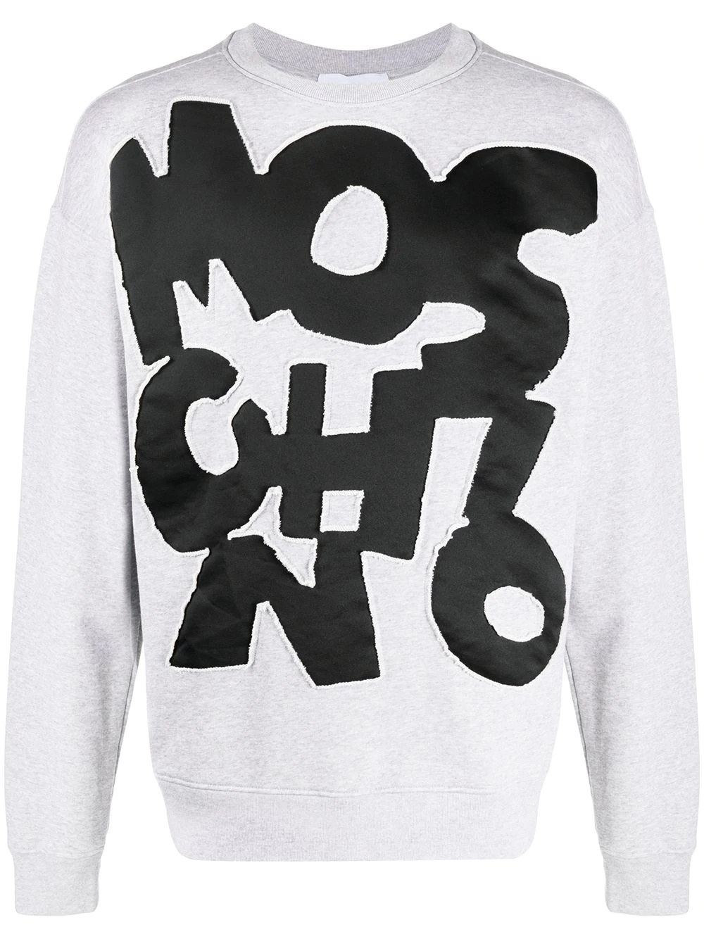 logo appliqué sweatshirt - 1