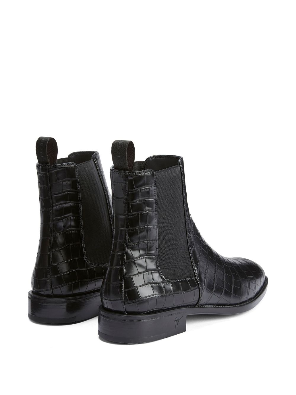Ryim crocodile-effect boots - 3