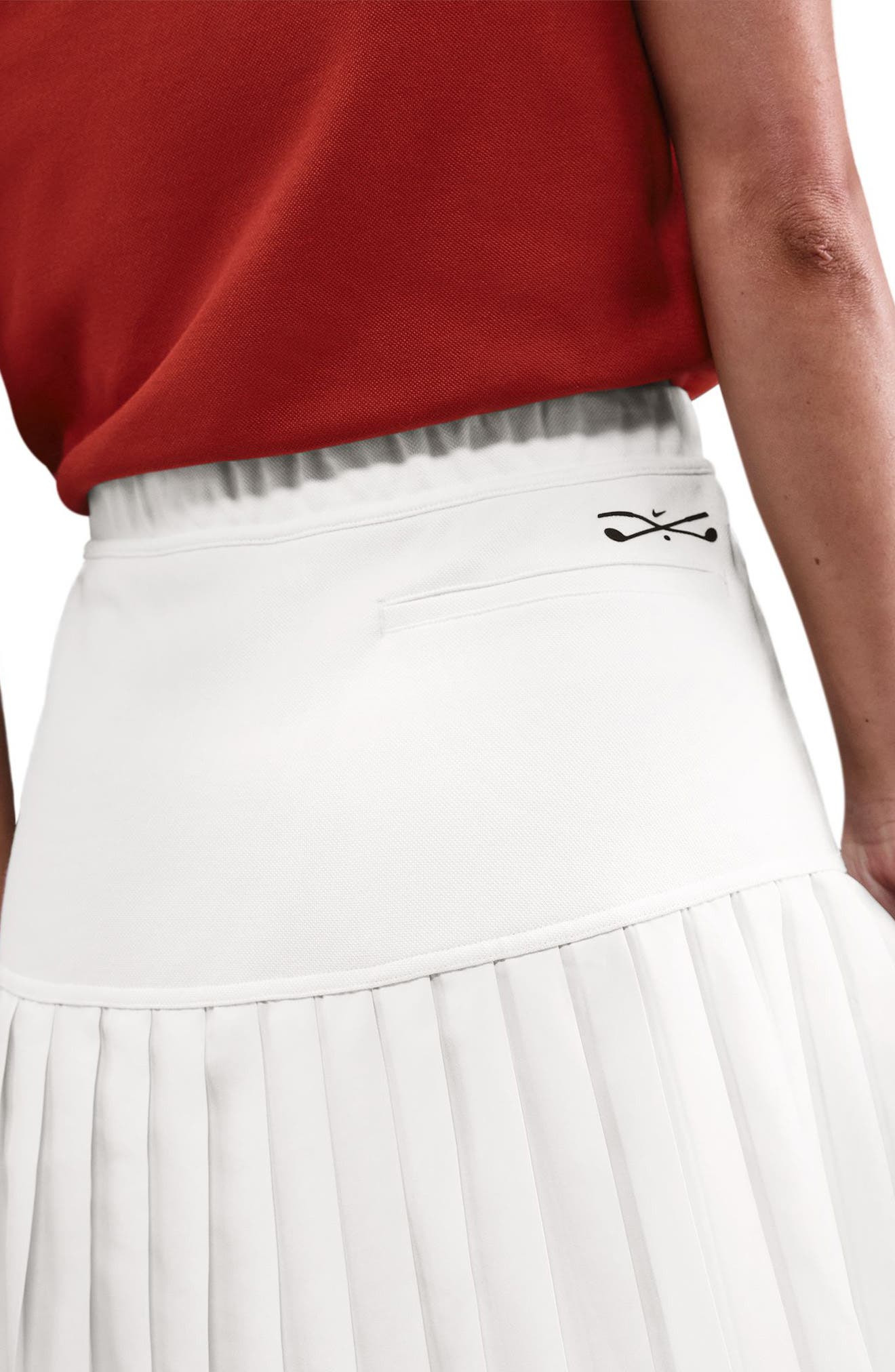 Nike Pleated Dri-FIT Golf Skirt in Sail/black at Nordstrom - 3