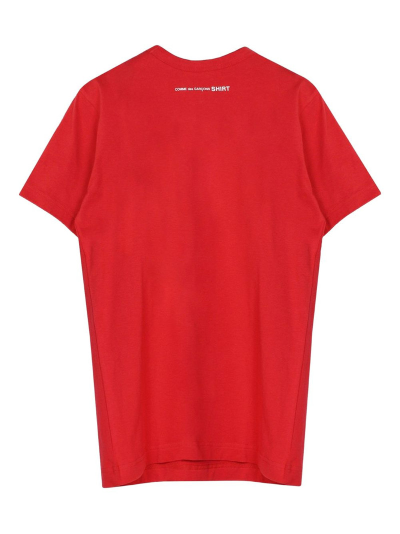 Comme des Garçons SHIRT logo-print T-shirt outlook