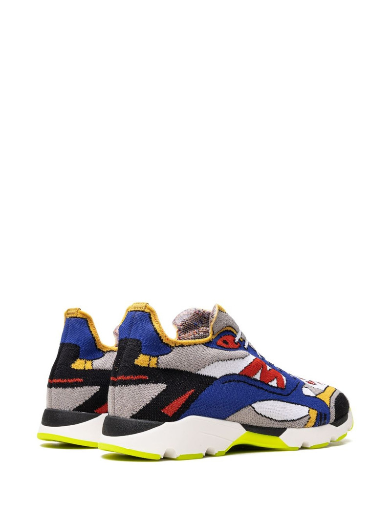 trompe l'oeil-print sneakers 3
