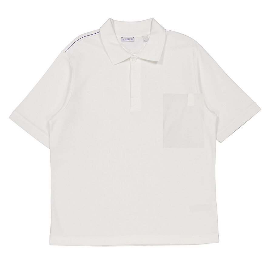 Burberry Striped Cotton Polo Shirt - 5