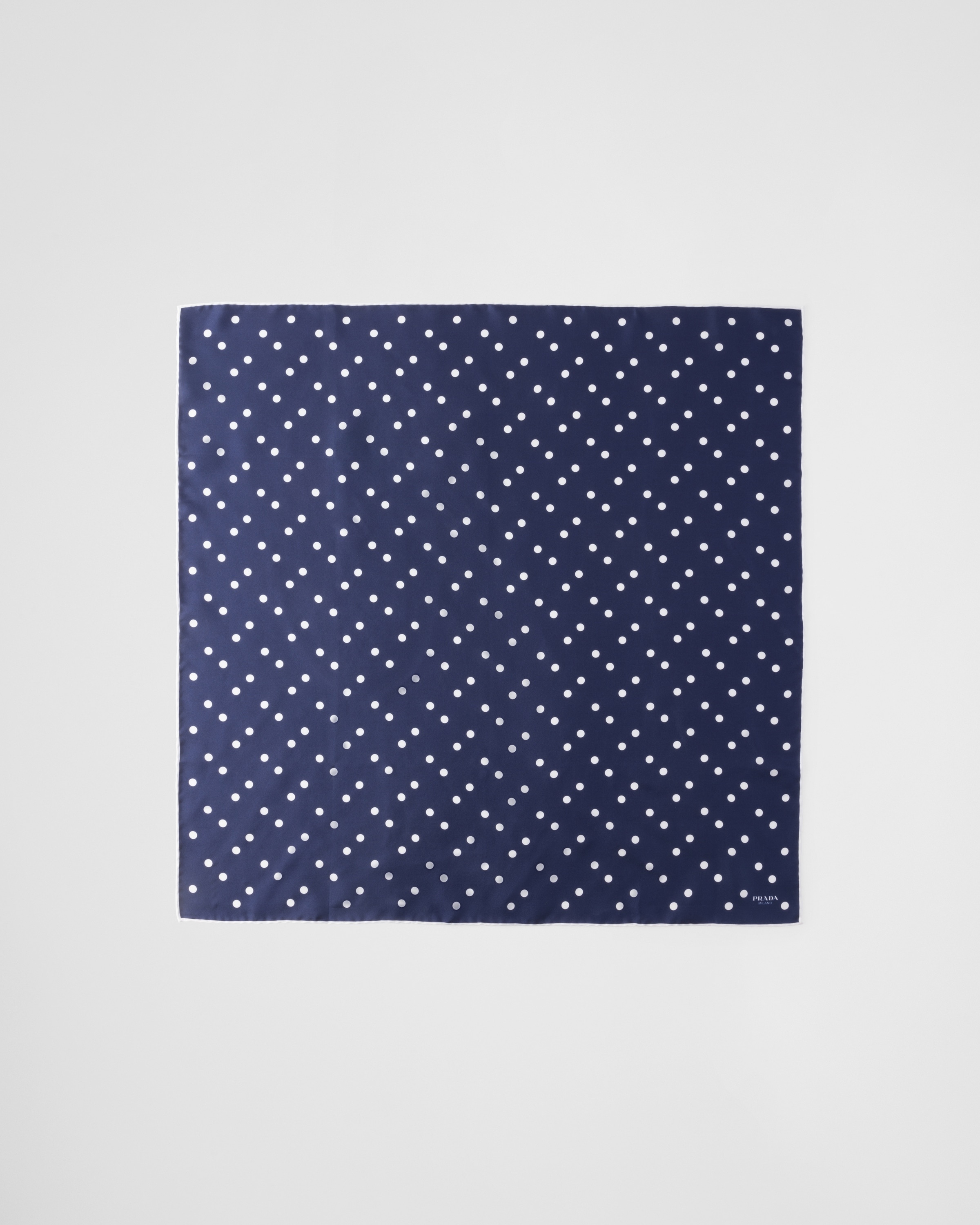 Printed silk twill scarf - 3