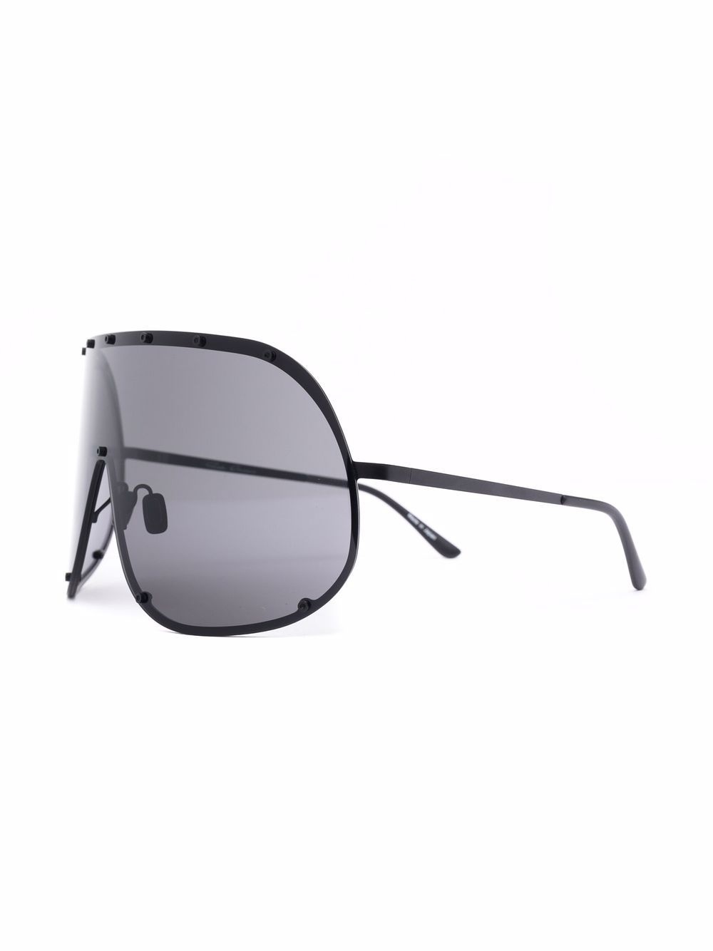 oversized aviator frame sunglasses - 2