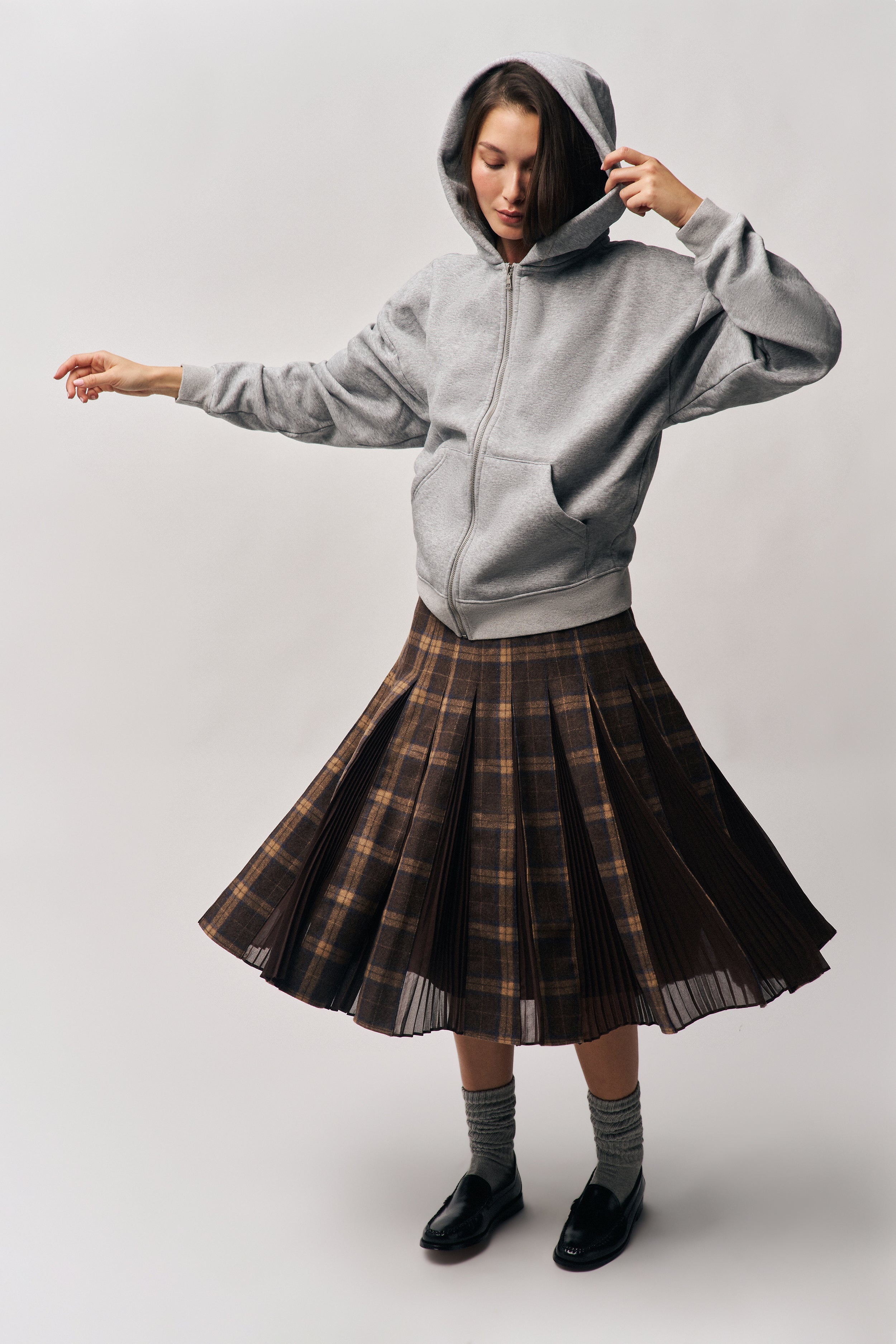 GIBSON TARTAN SKIRT - 6