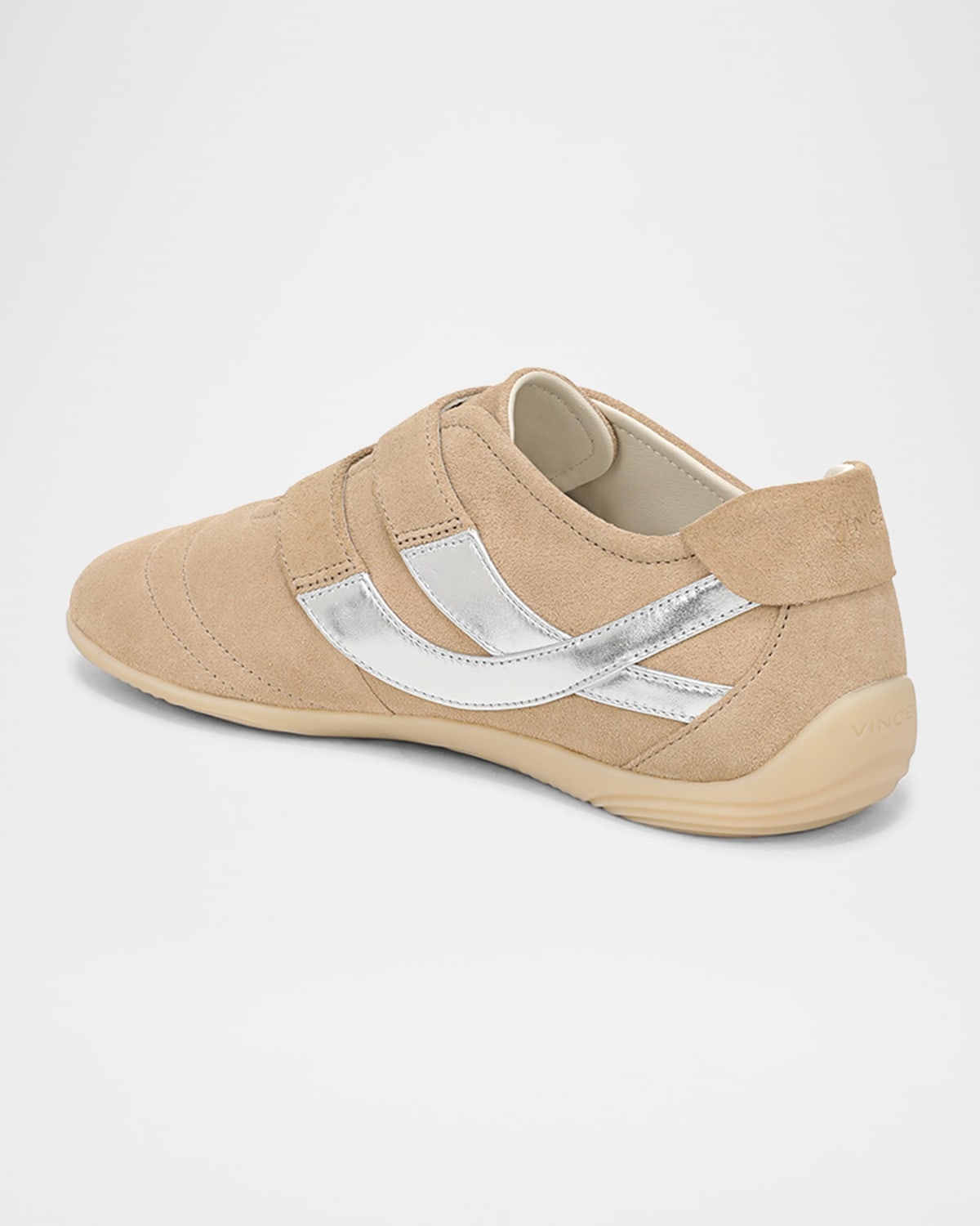 Sonic Suede Grip-Strap Sneakers - 3