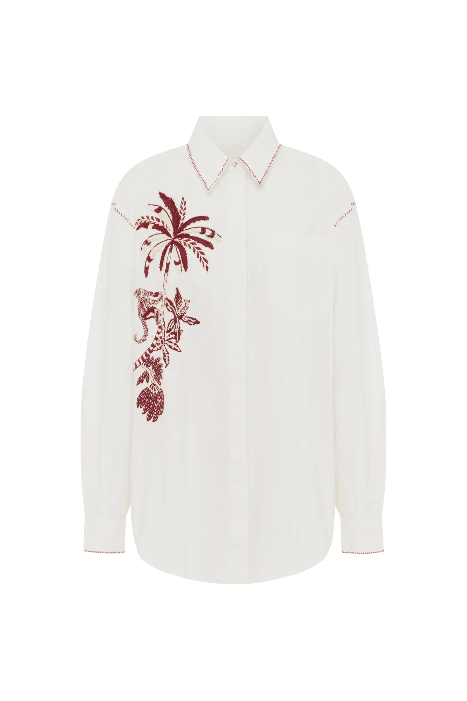 Odie Embroidered Shirt - 1