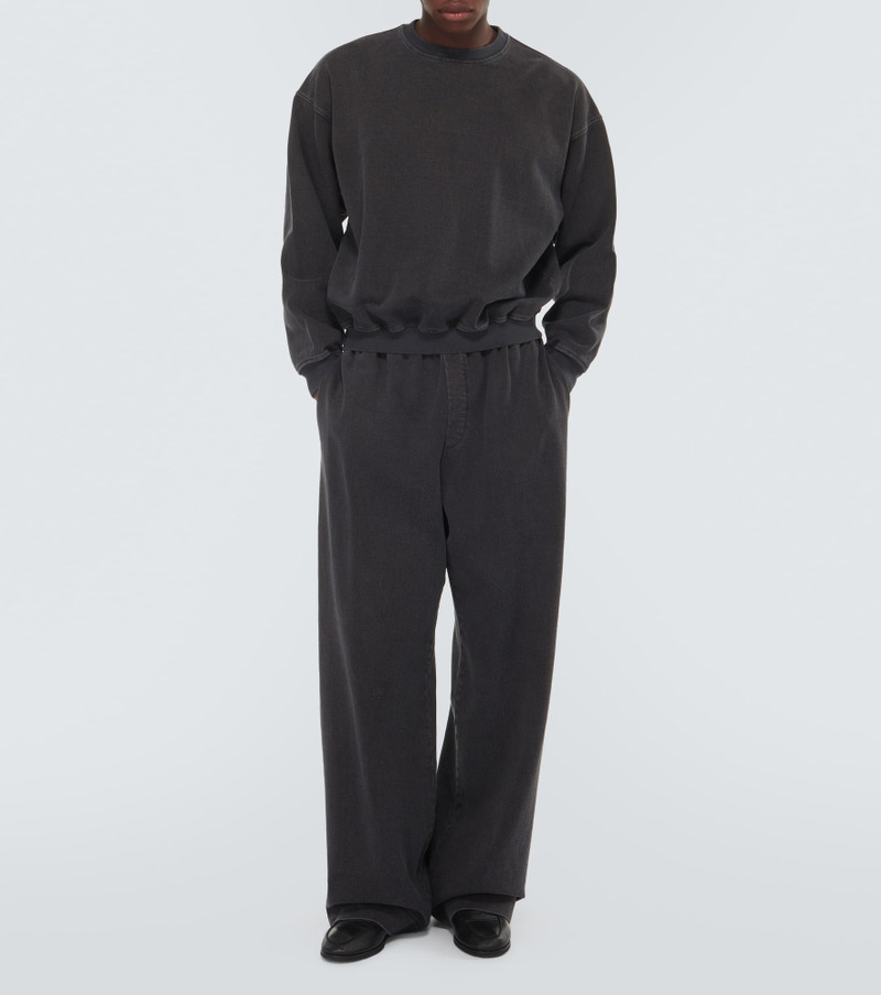 The Row Davide cotton-blend sweatpants outlook