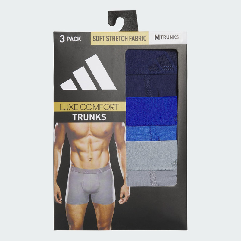 Luxe Comfort 3-Pack Trunk Underwear 5