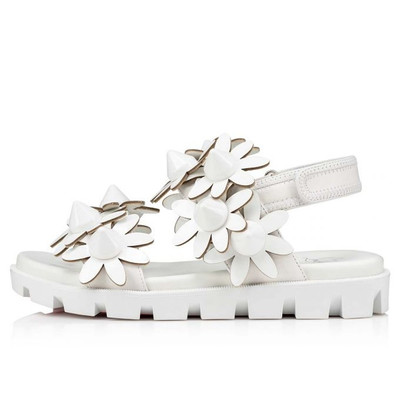 Christian Louboutin Daisy Spikes Cool BIANCO/BIANCO outlook