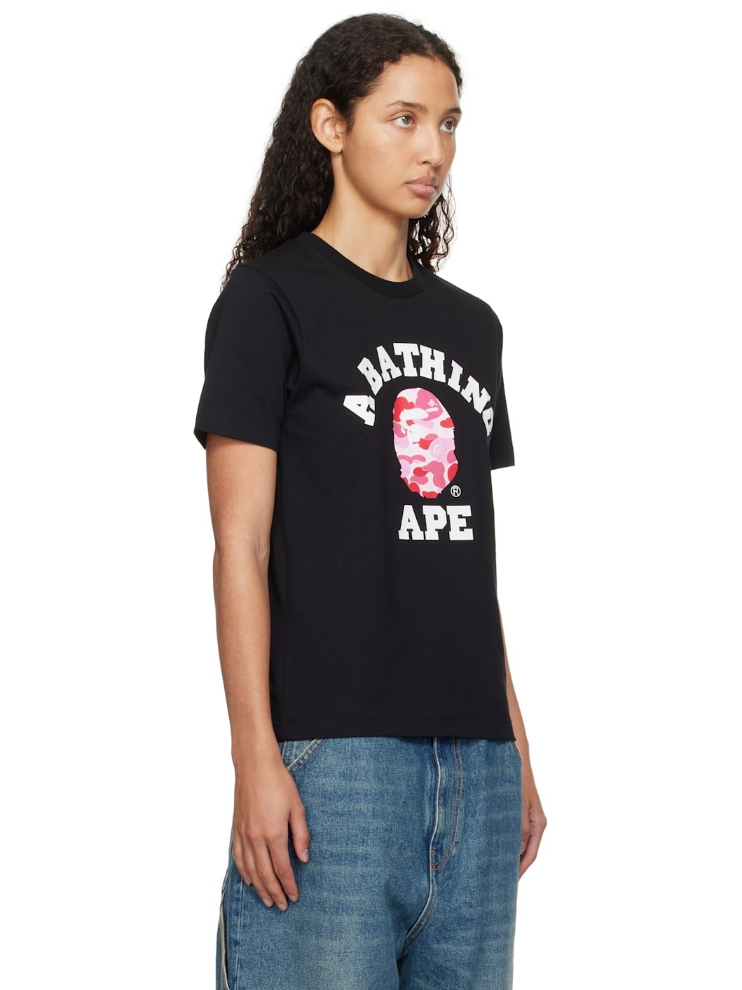 Black ABC Camo College T-shirt - 2