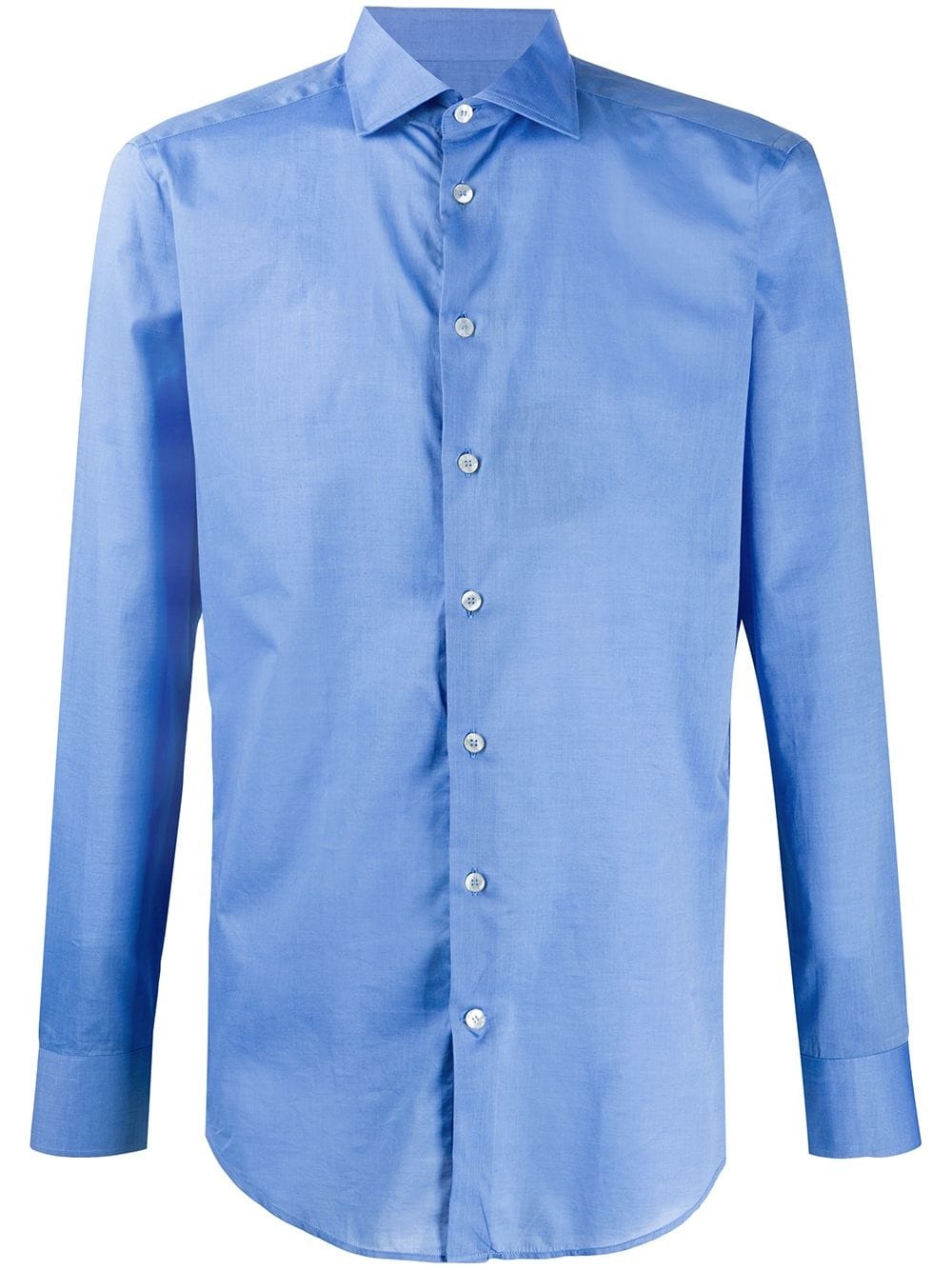 fitted button-down shirt - 1