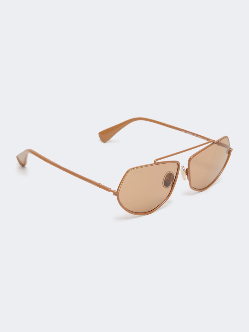 Max Mara Square sunglasses - CAMEL outlook
