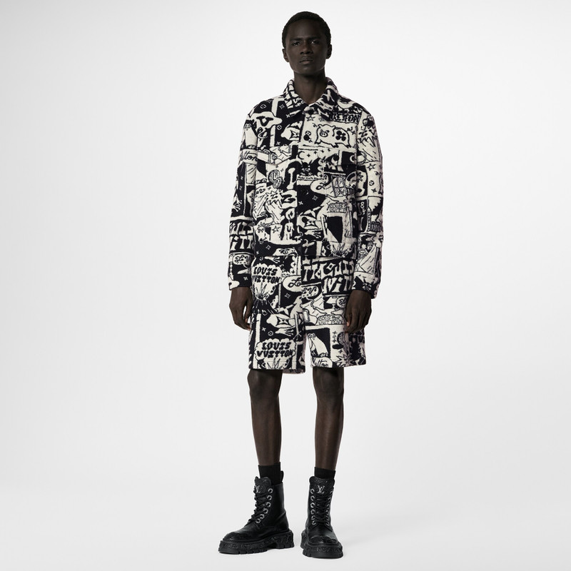 Louis Vuitton LV Comics Trucker Jacket outlook