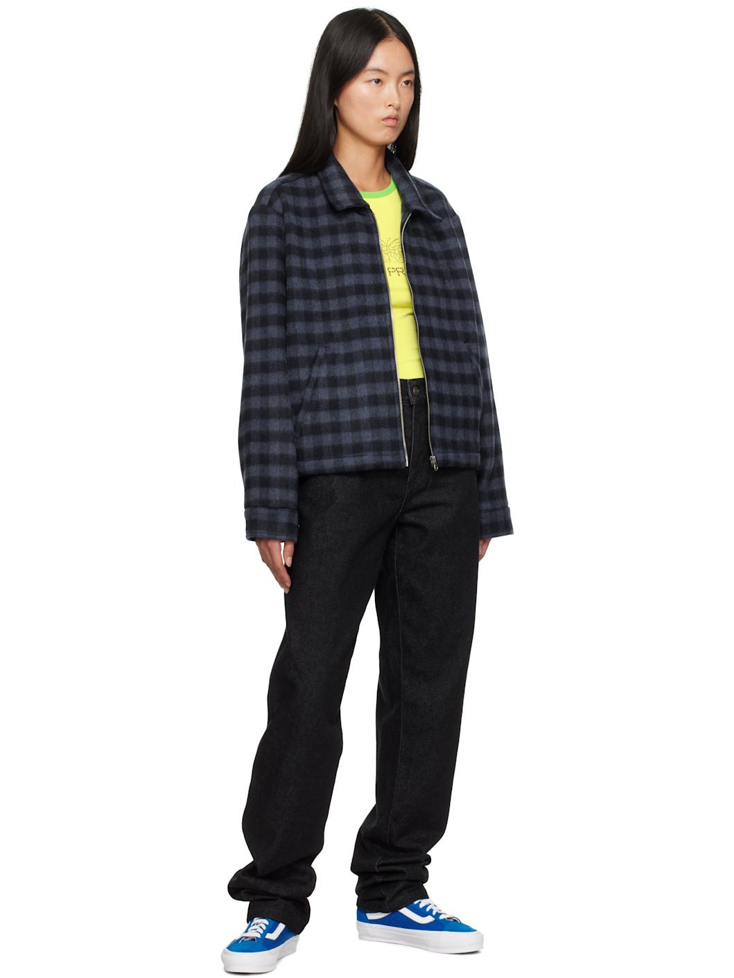 Black Straight Leg Jeans - 4