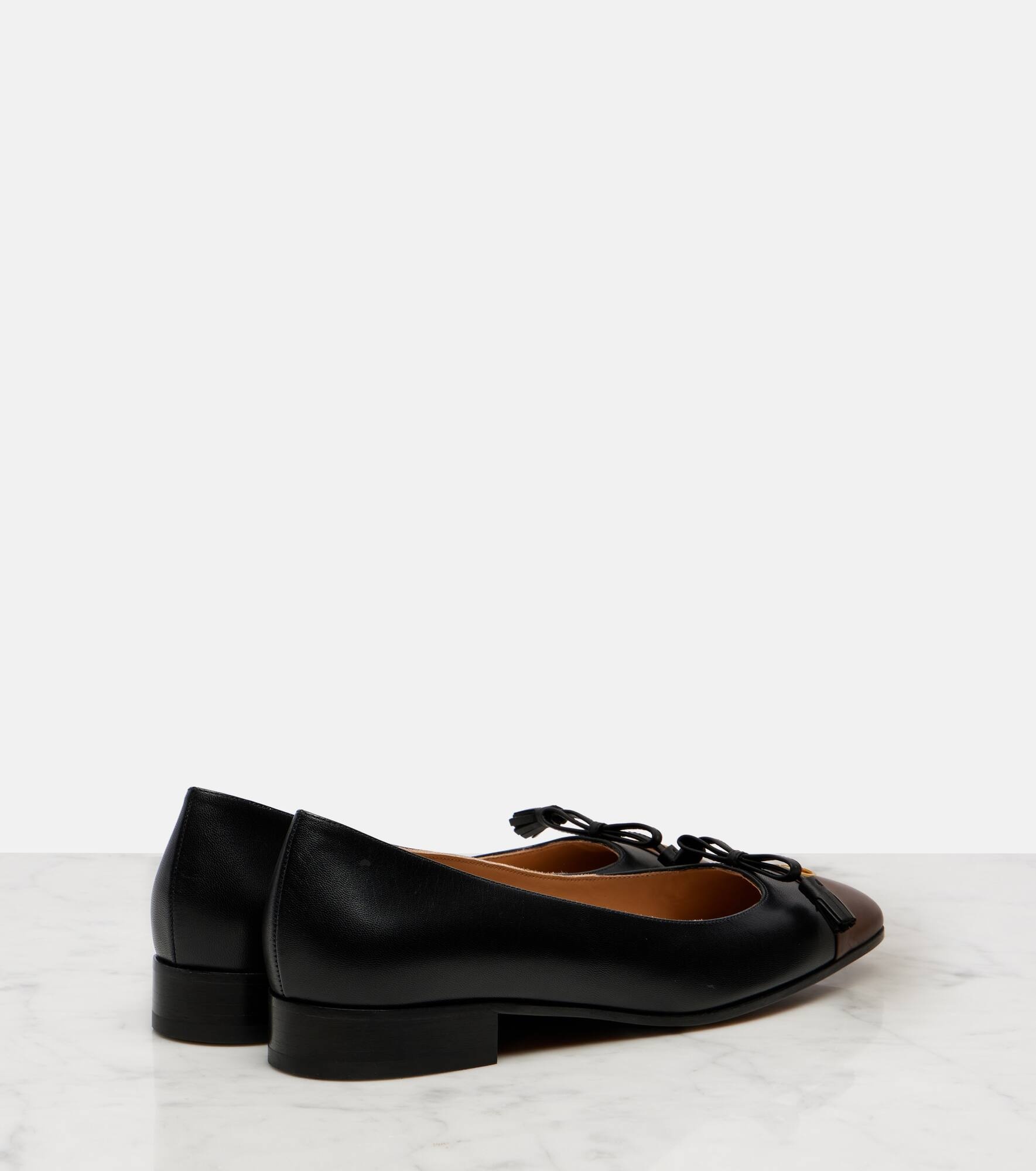 Valet Du Roi leather ballet flats - 2