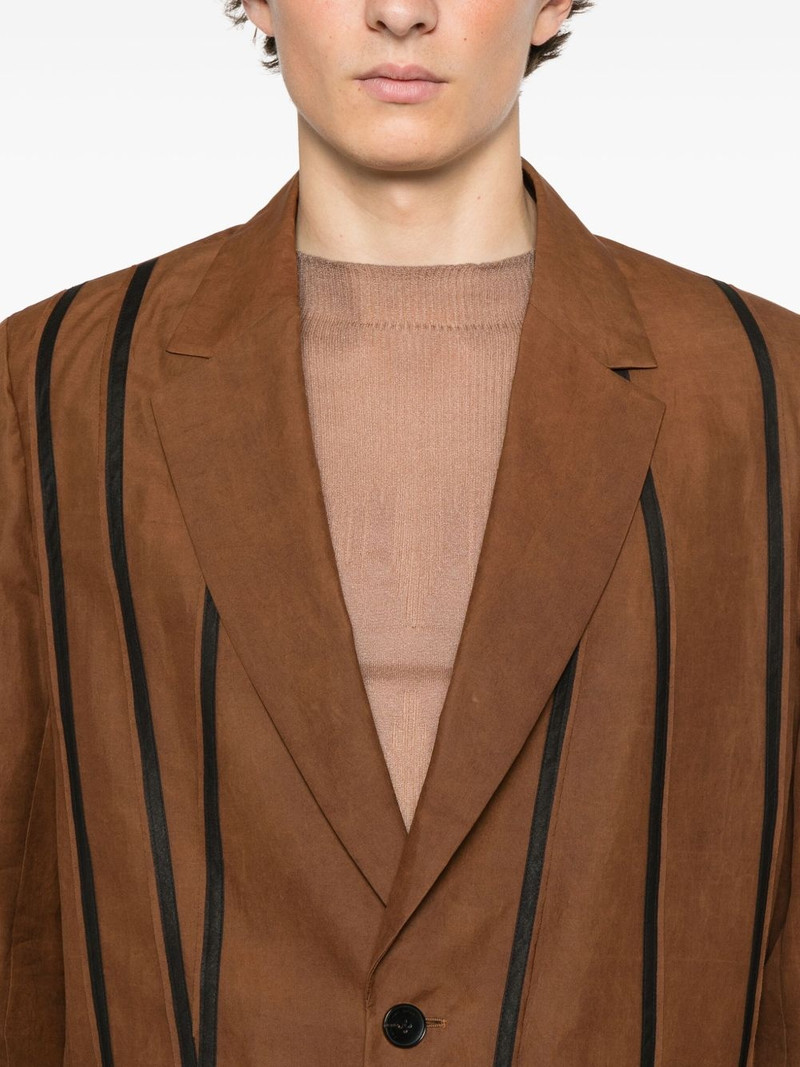 stripe-detail blazer 5