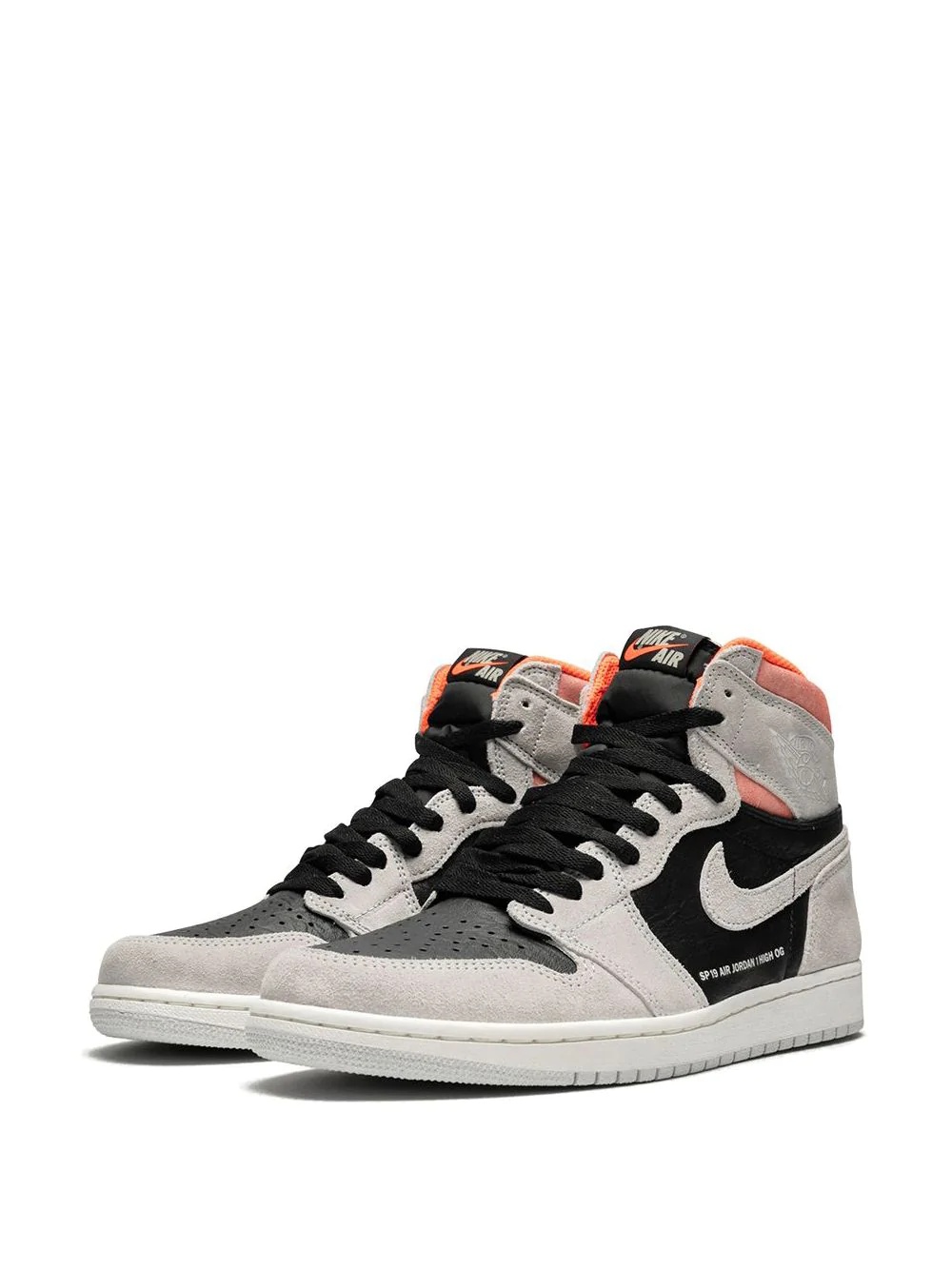 Air Jordan 1 Retro High OG neutral grey/hyper crimson - 2