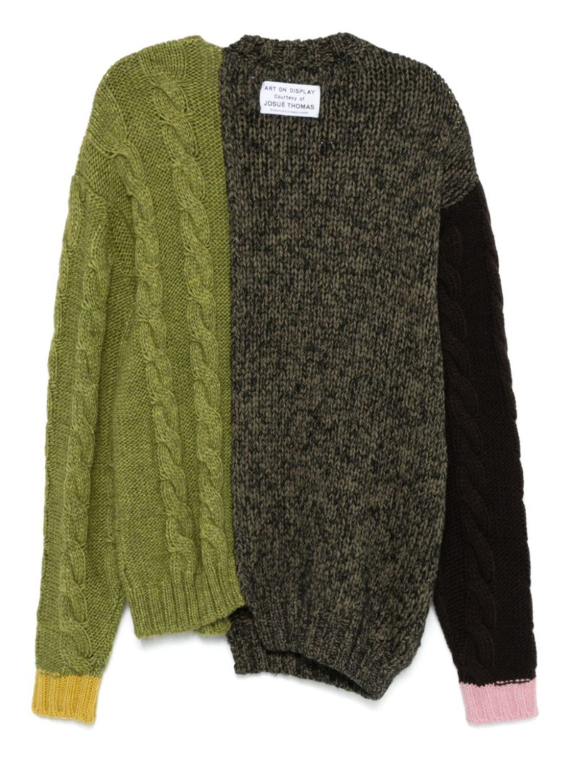 GALLERY DEPT. colourblock sweater outlook