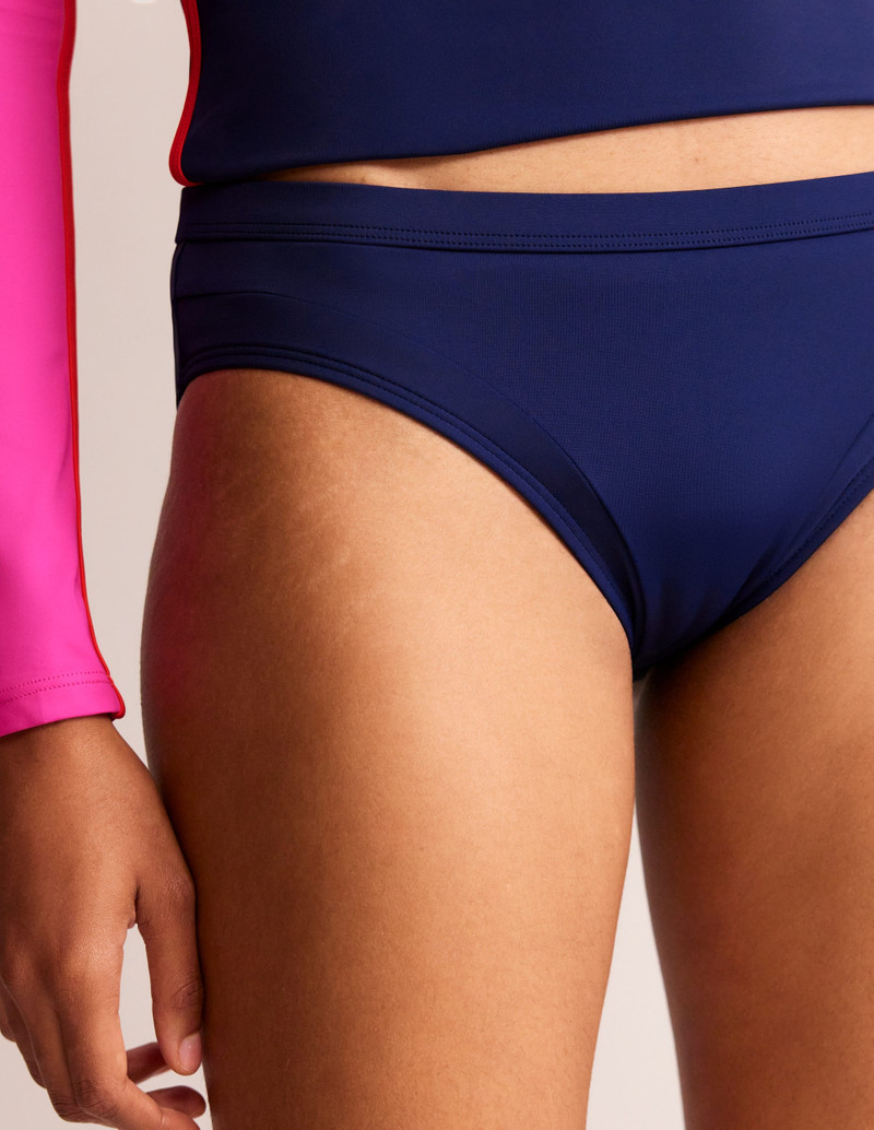 Santorini Bikini Bottoms-French Navy 3