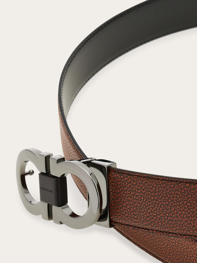 Reversible and adjustable Gancini belt 4