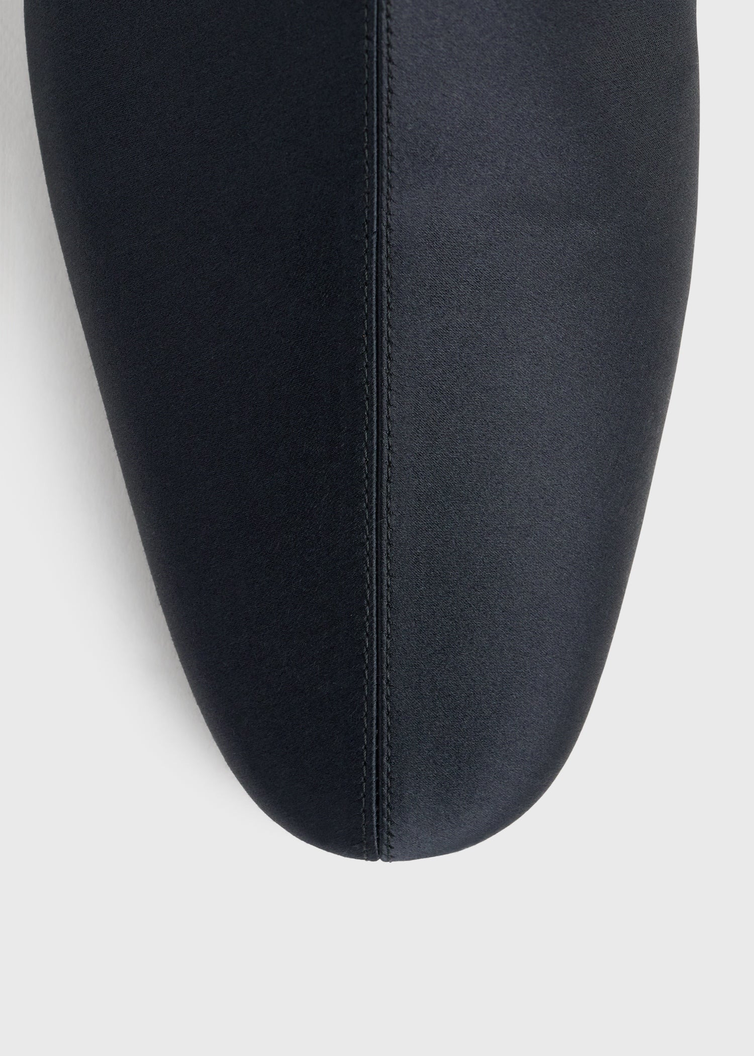 Satin ankle boots navy - 6
