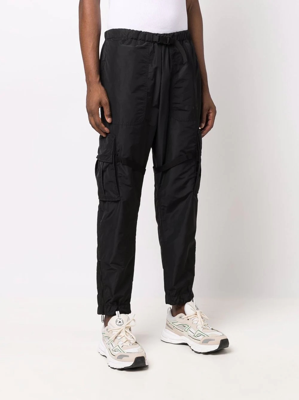 tapered cargo trousers - 3