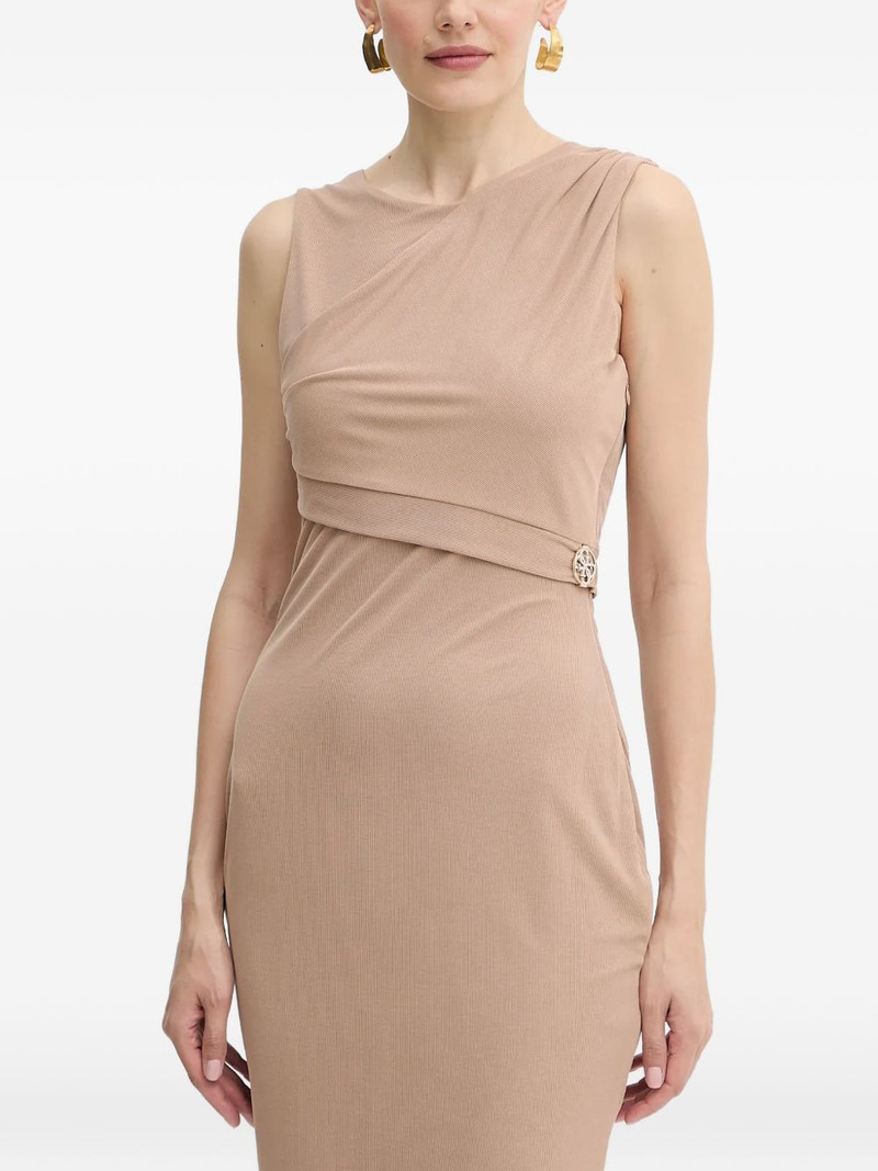 draped embellished midi dress 3
