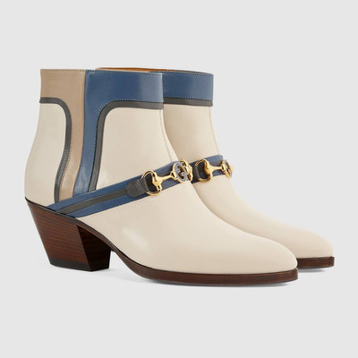 GUCCI Women's boot with Interlocking G Horsebit outlook