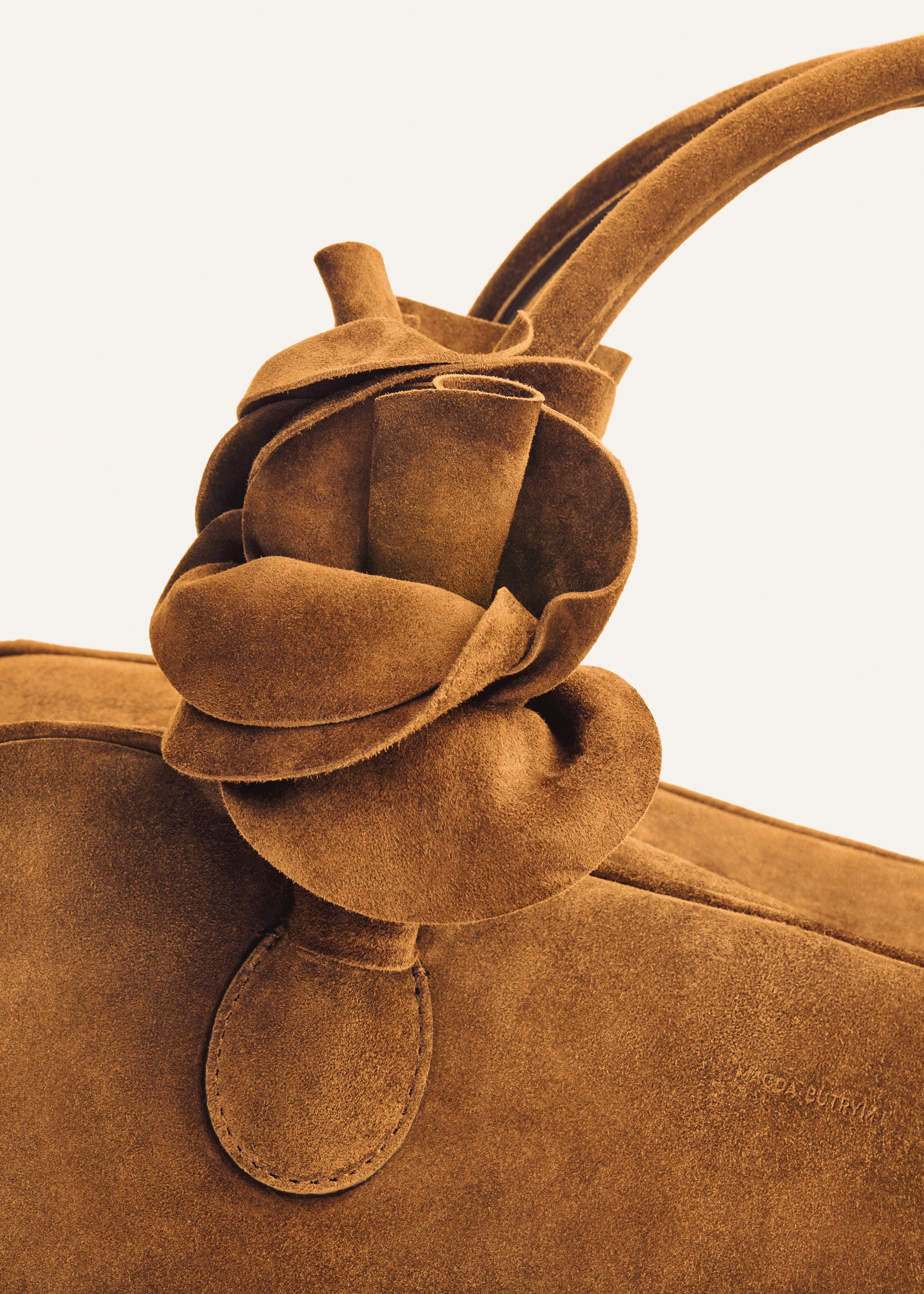 Brigitte bag in camel suede - 3