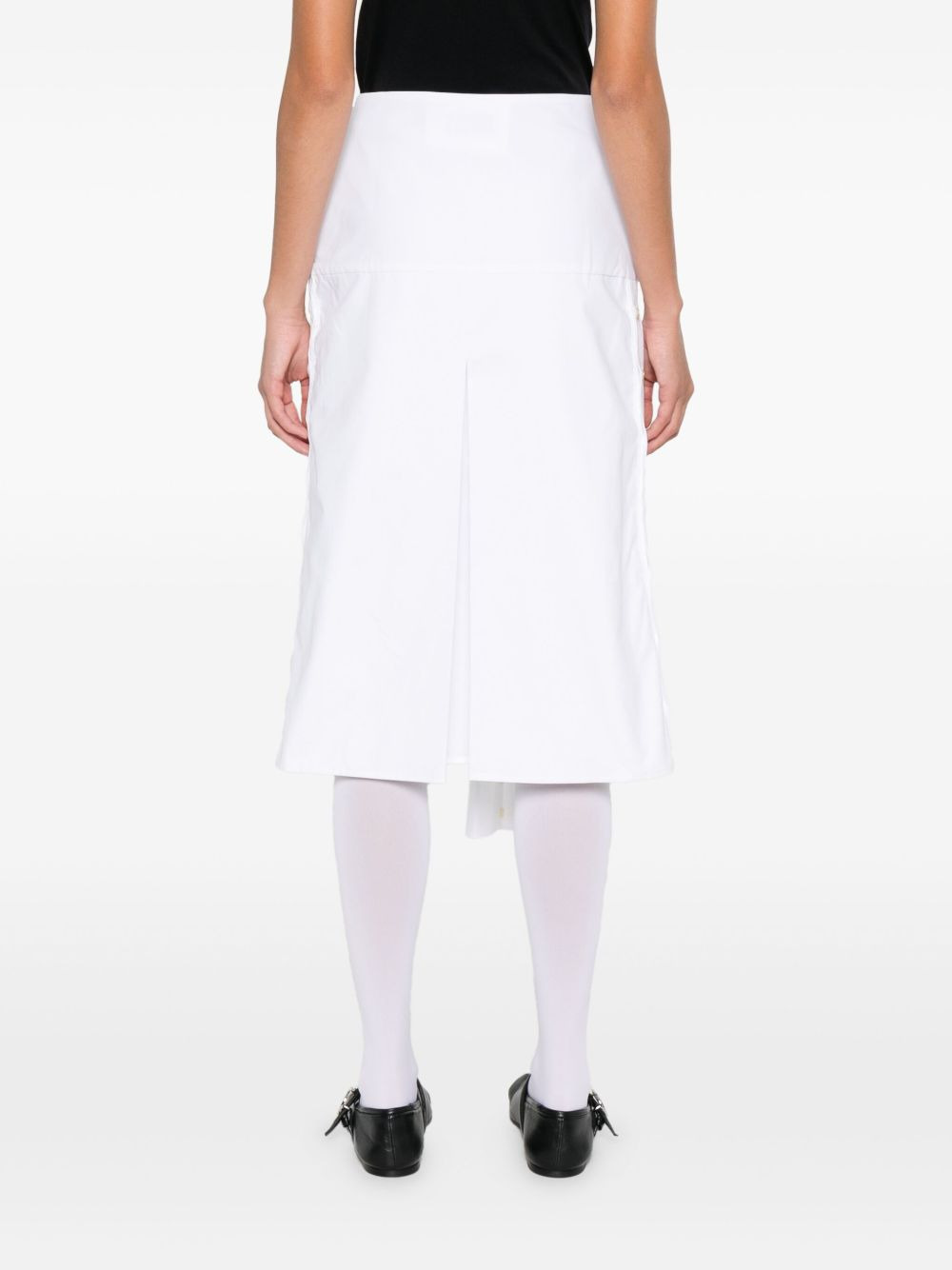wrapped midi skirt - 4