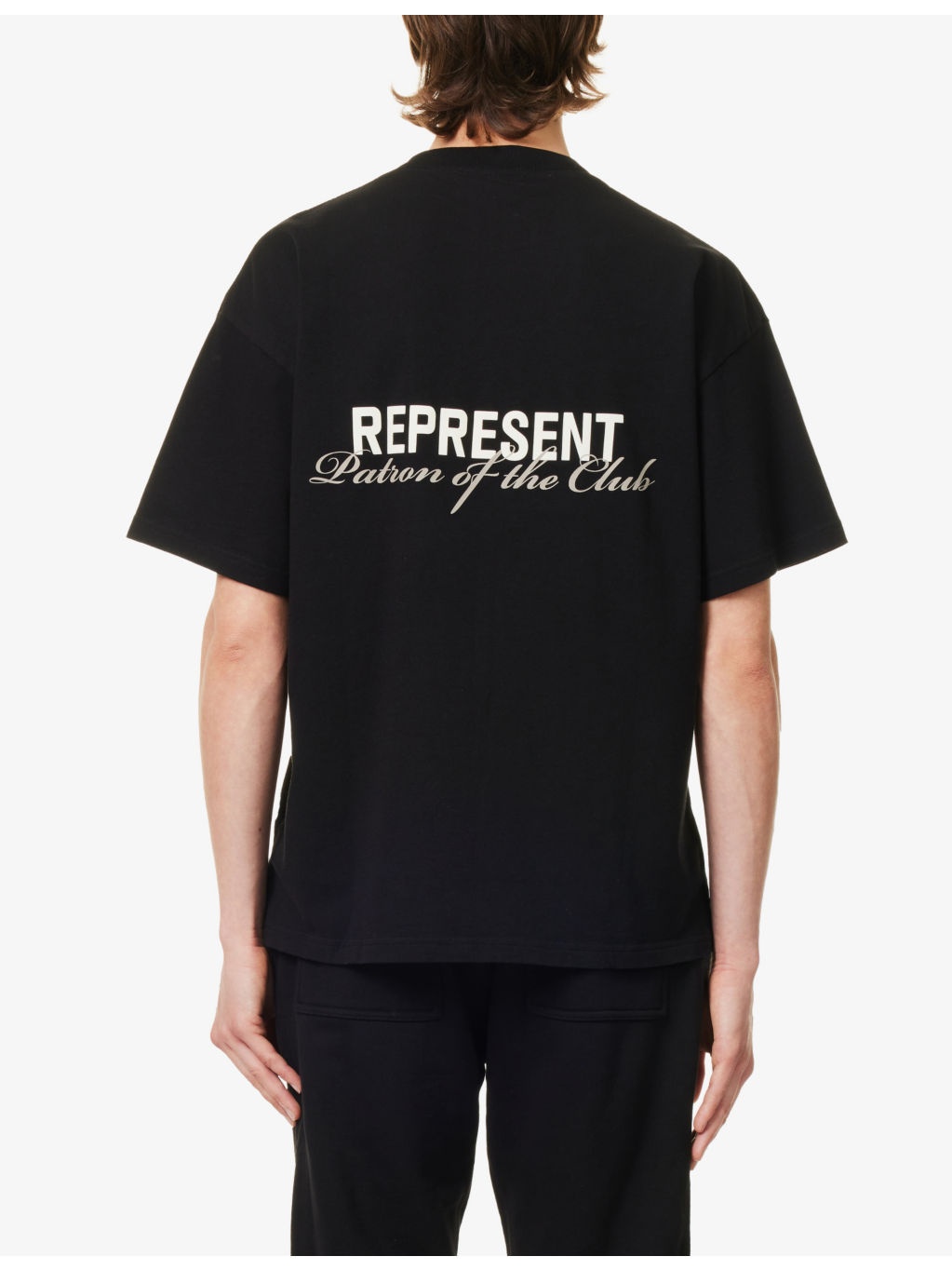 Patron of the Club brand-print cotton-jersey T-shirt - 4