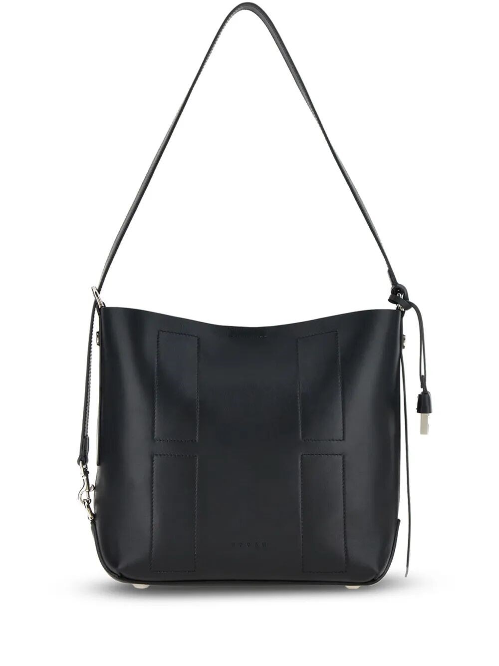The SMALL "HOBO" BAG by HOGAN is a luxurious accessory that embodies sophistication and versatility. - 1