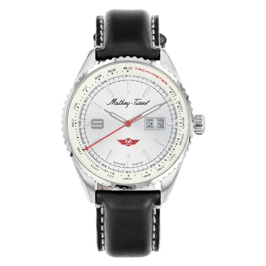 Mathey-Tissot - Mathey-Tissot Atlas Quartz Silver Dial Men's Watch MTWG9001101 - 1
