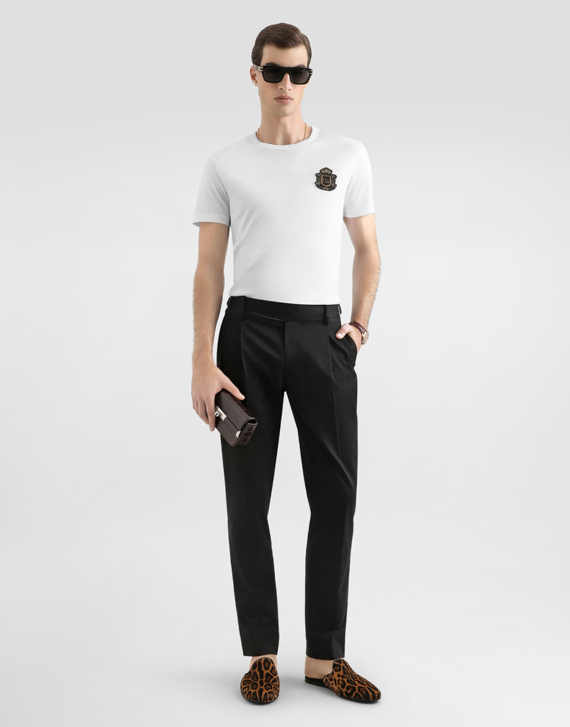 Dolce & Gabbana T-shirt with heraldic patch outlook