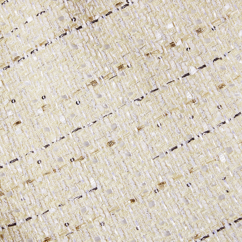 Yellow Boucle Cropped Jacket 6