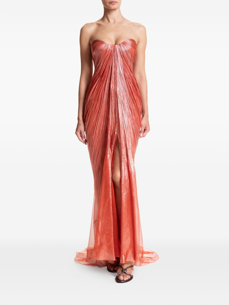 MARIA LUCIA HOHAN Victoria ruched maxi dress outlook