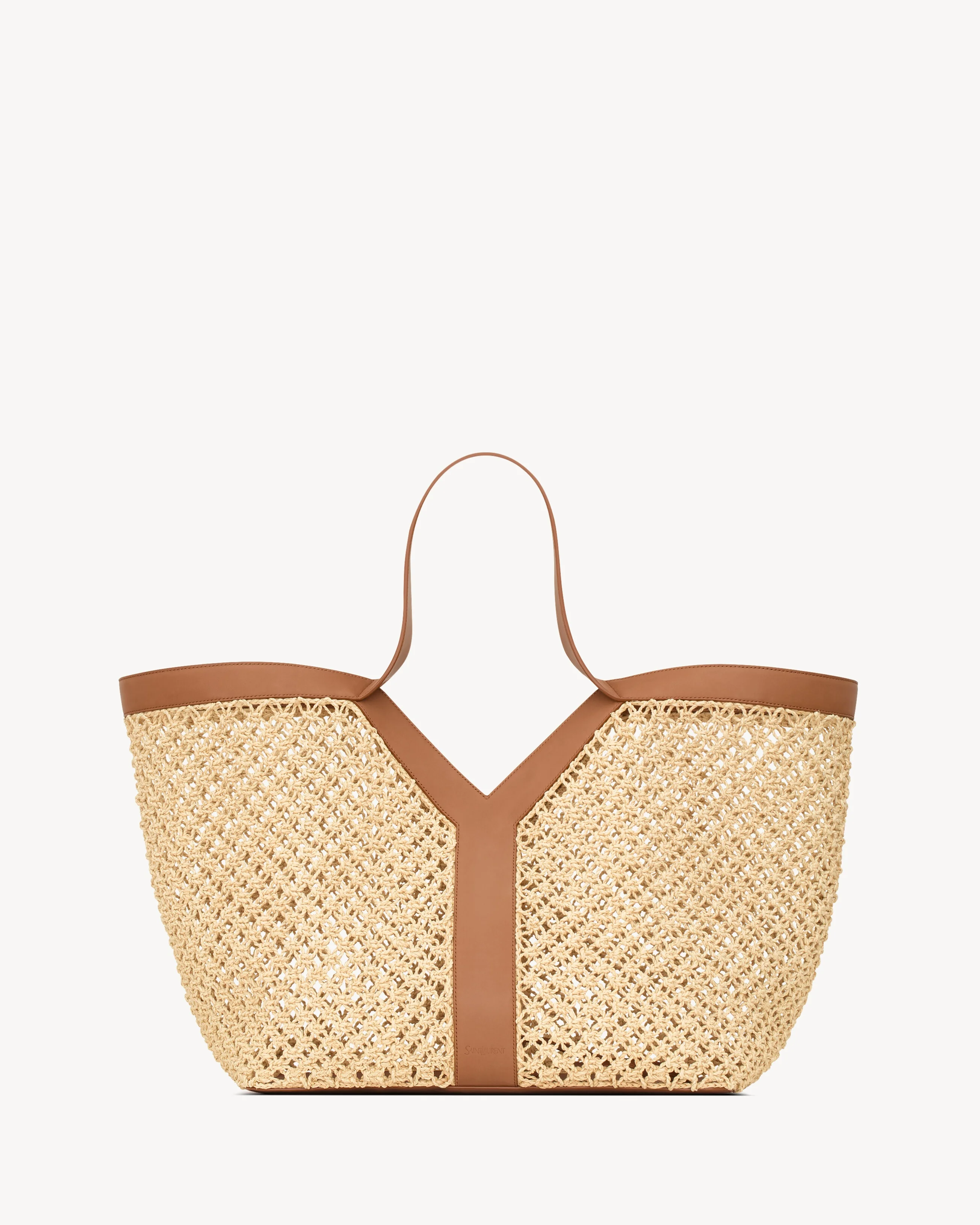 Y TOTE IN RAFFIA - 1
