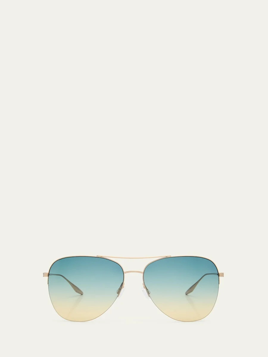 Chevalier Titanium Aviator Sunglasses - 1