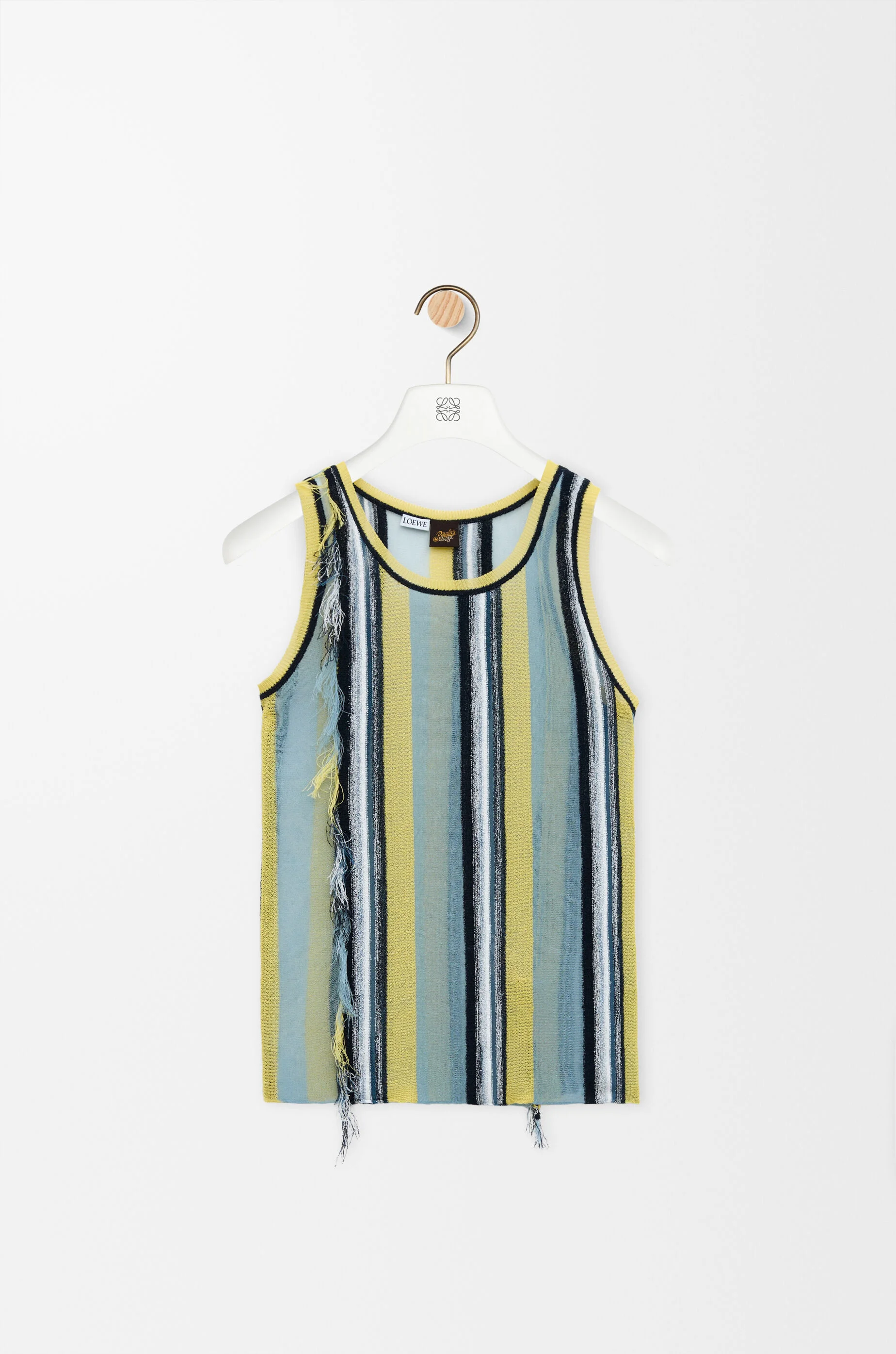 Top in viscose and cotton blend - 1
