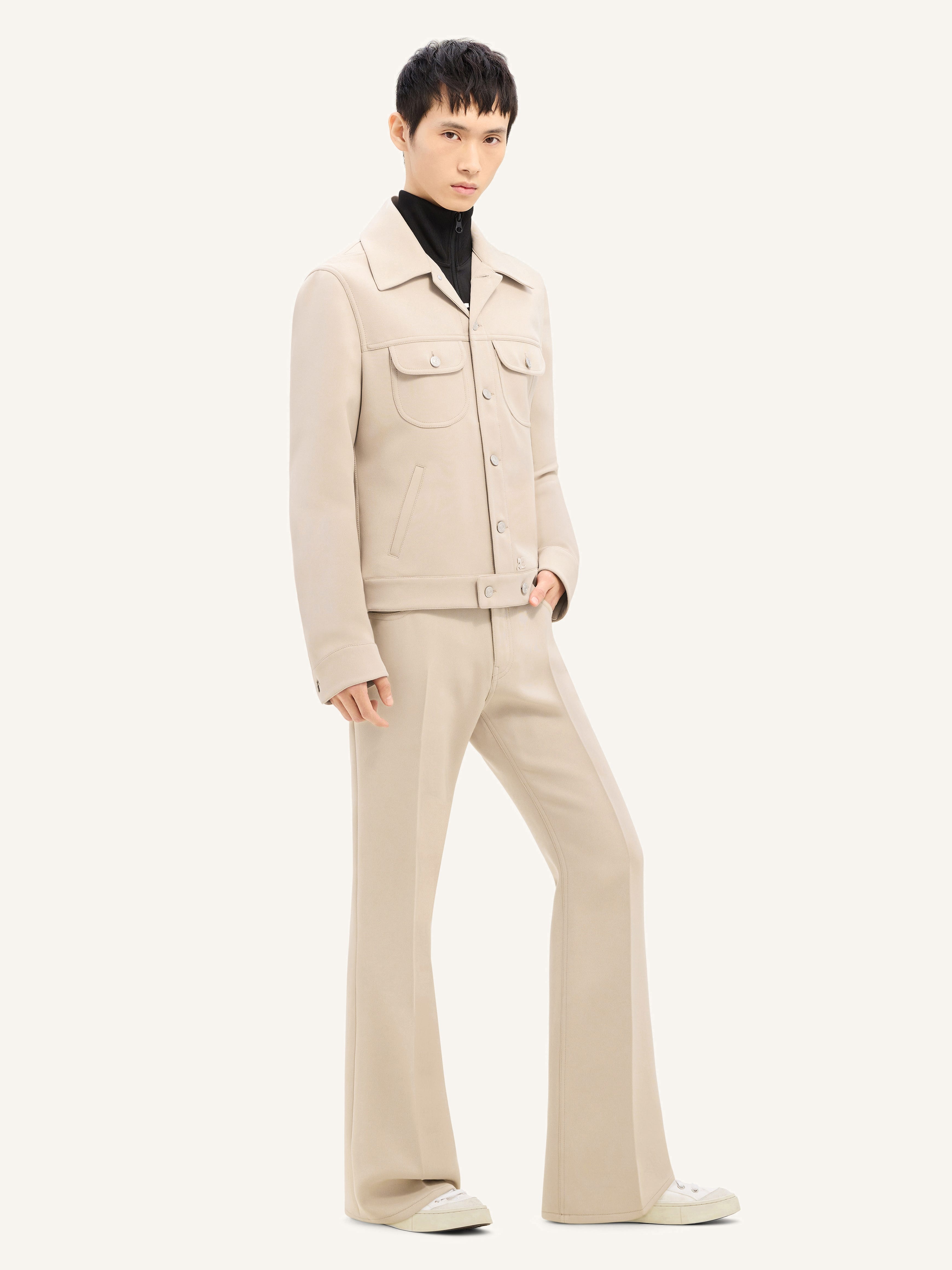 TWILL TRUCKER JACKET - 3