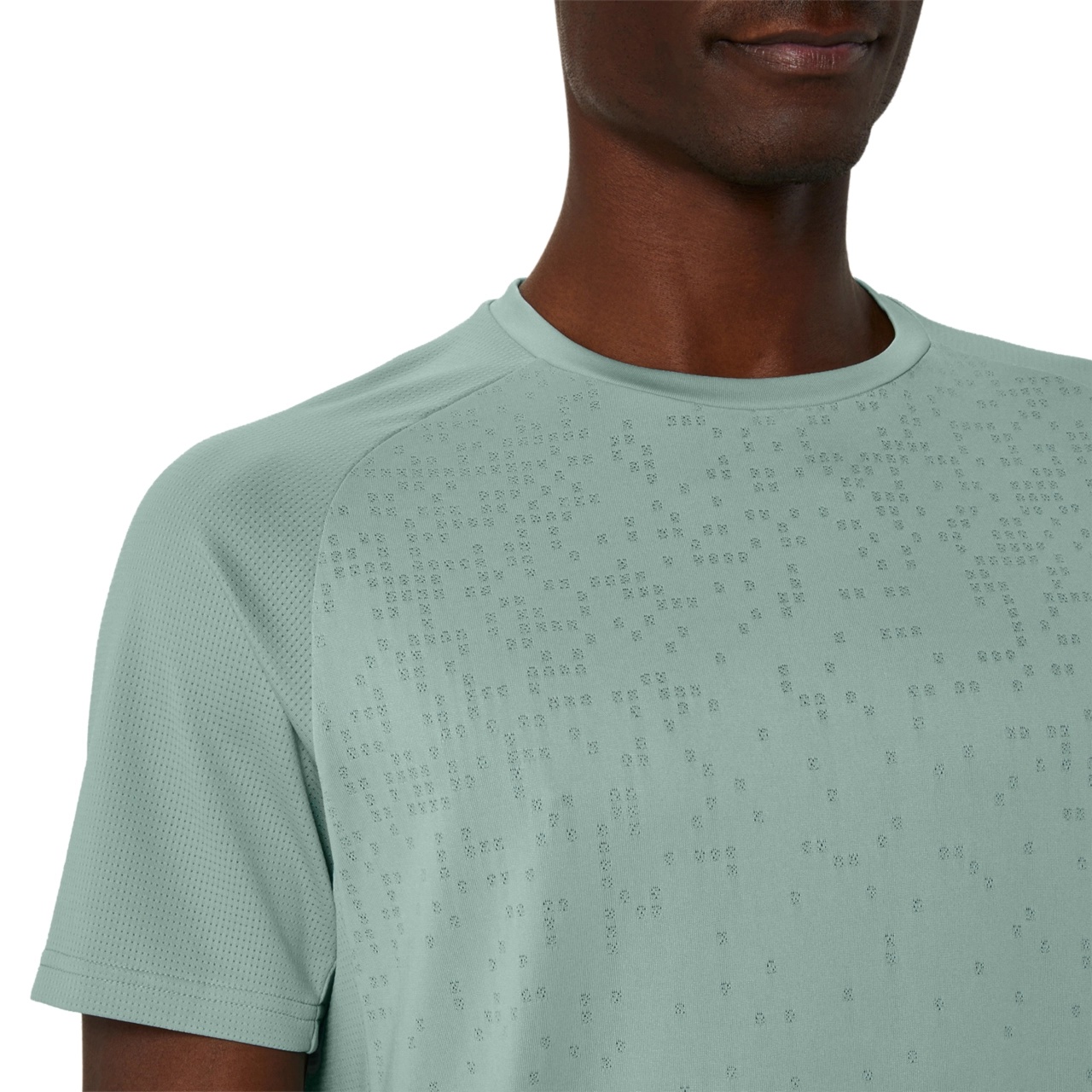 ACTIBREEZE JACQUARD SHORT SLEEVE TOP - 4