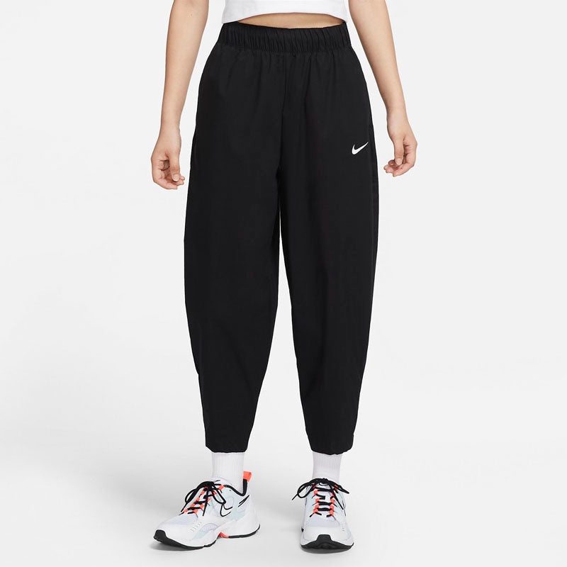 (WMNS) Nike Nsw Essntl Wvn Hr Pnt Crv Casual Sports Woven Breathable Long Pants/Trousers Autumn Blac - 3