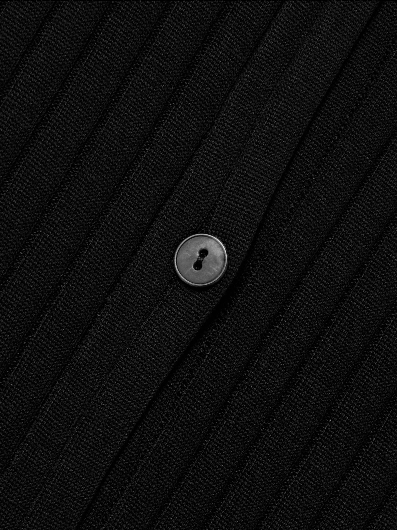 Kanya ribbed-knit cardigan Black - 4