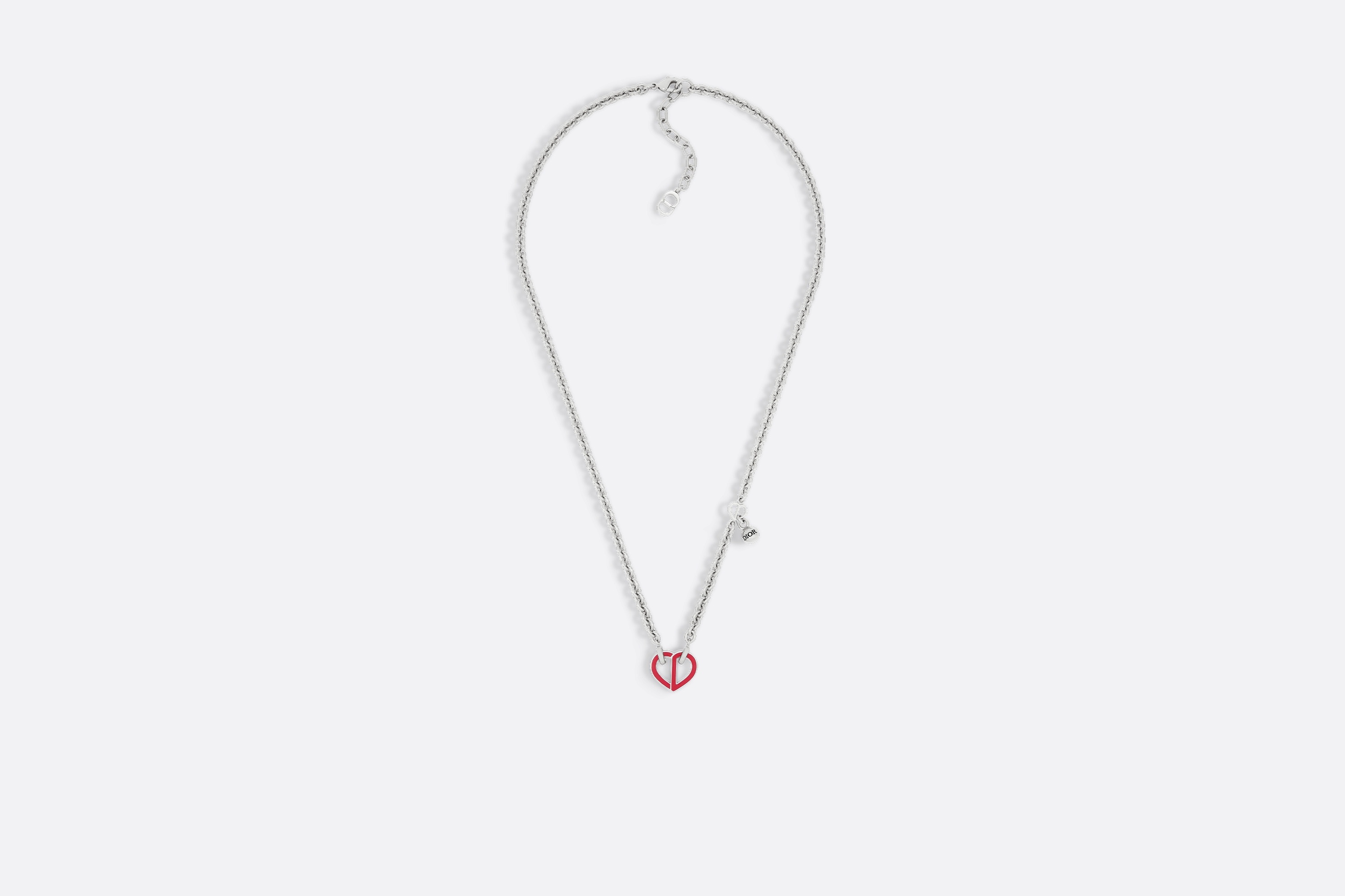 Dior CD Heart Necklace - 1